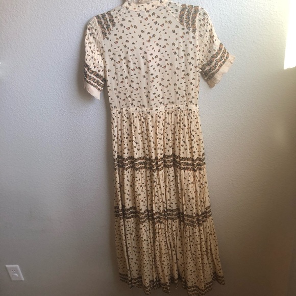 Free People rare feelings prairie midi dress - Picture 6 of 8